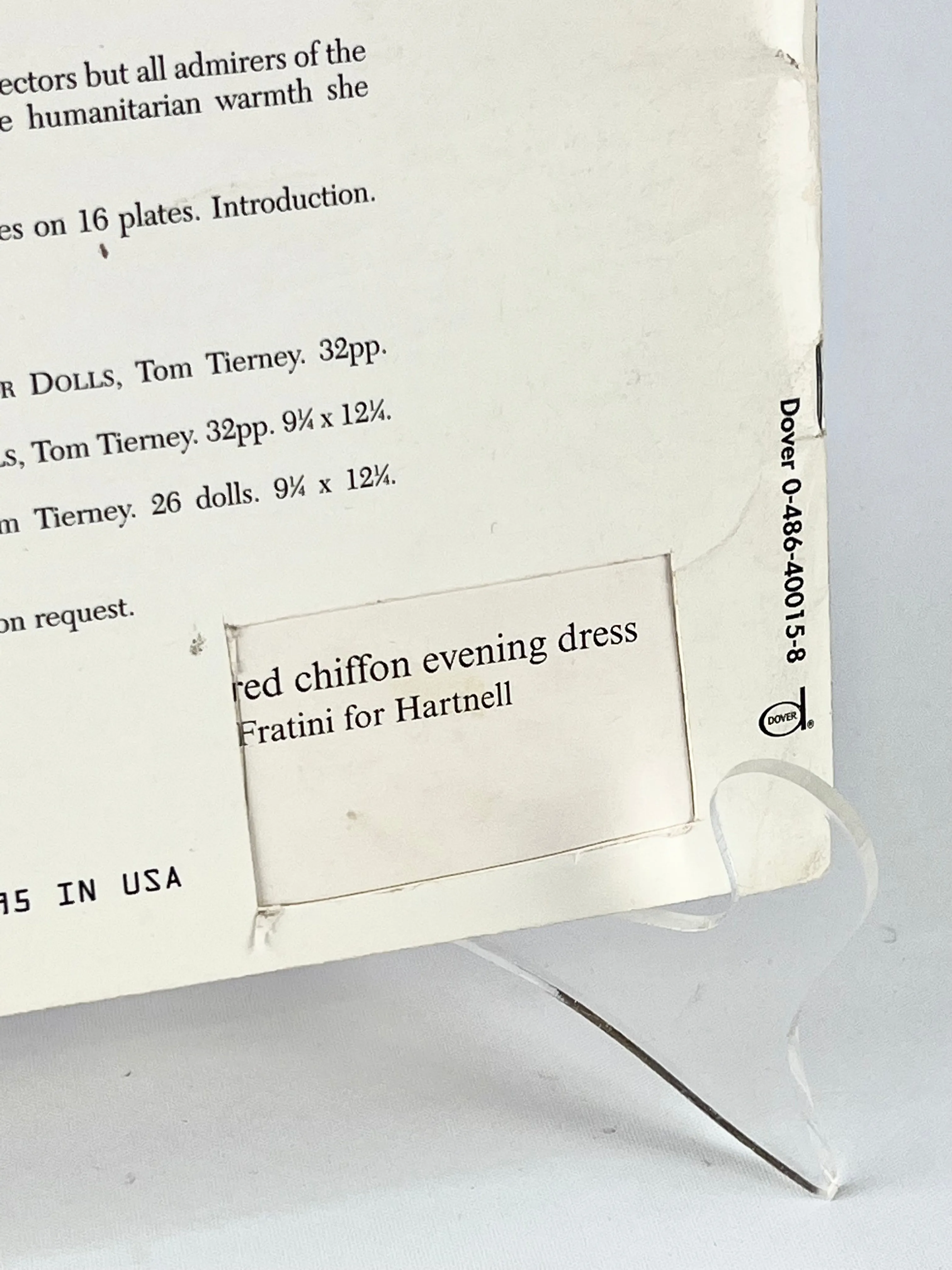 1997 Vintage Princess Diana Paper Doll Book