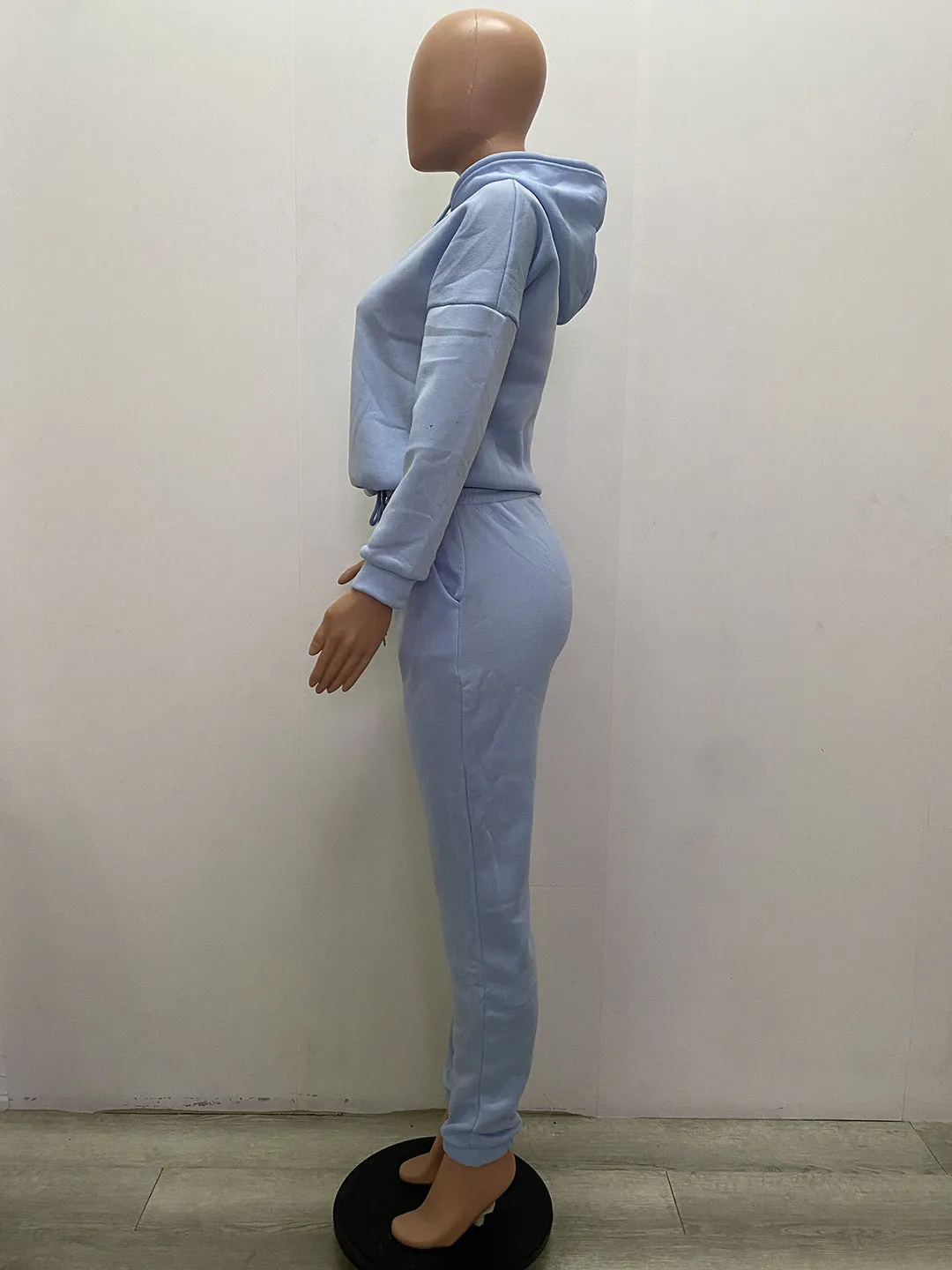 2pcs Thick Sweatsuit Sets For Wholesale Women Clothing