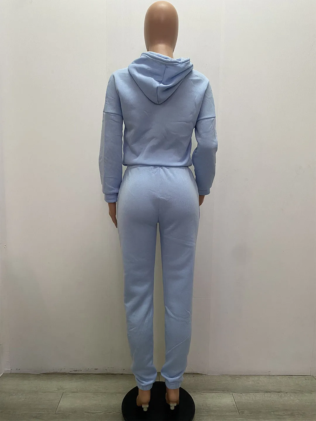 2pcs Thick Sweatsuit Sets For Wholesale Women Clothing