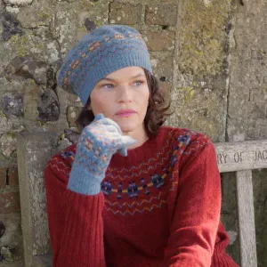 Fair Isle Beret - Teal