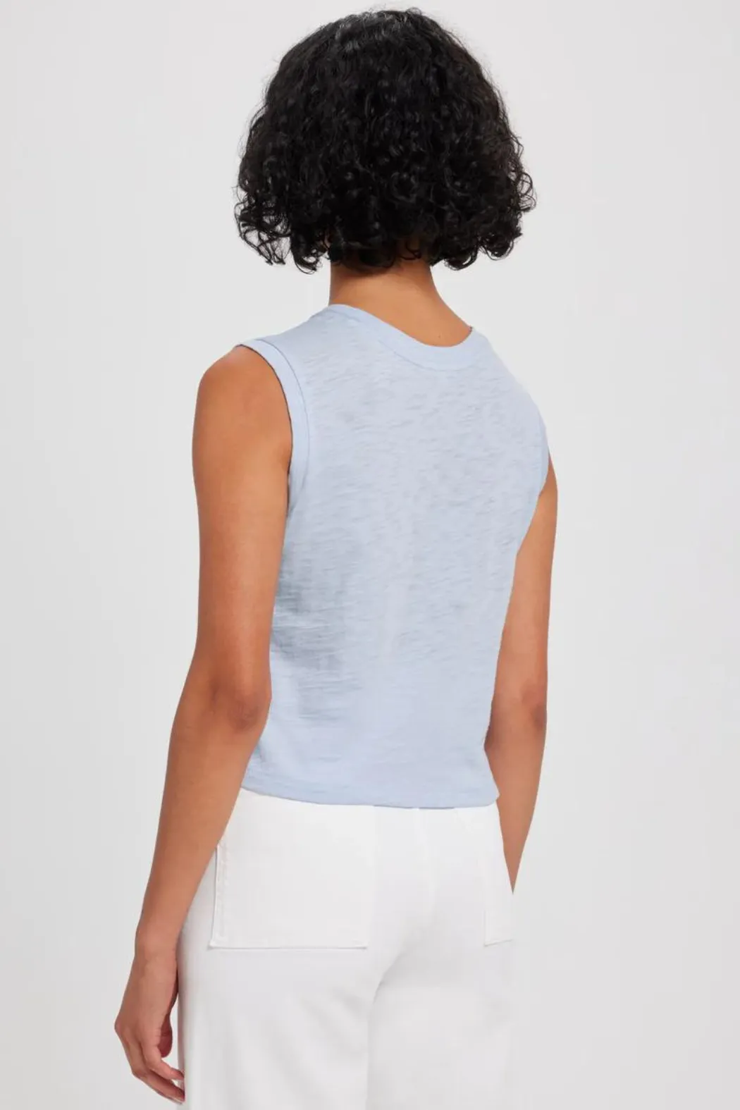 Goldie Signature Slub Crop Tank