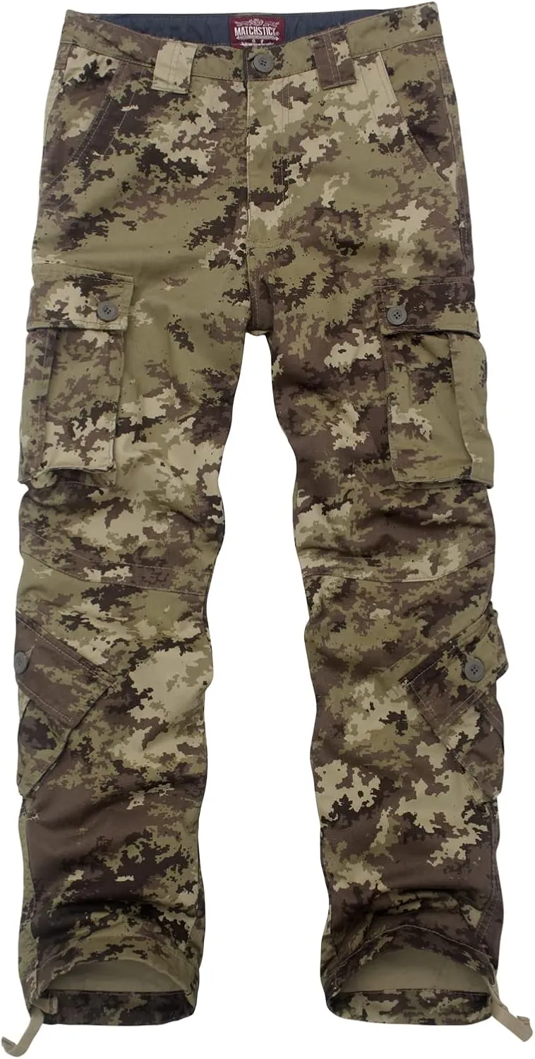 Match Men's Wild Camouflage Cargo Pants