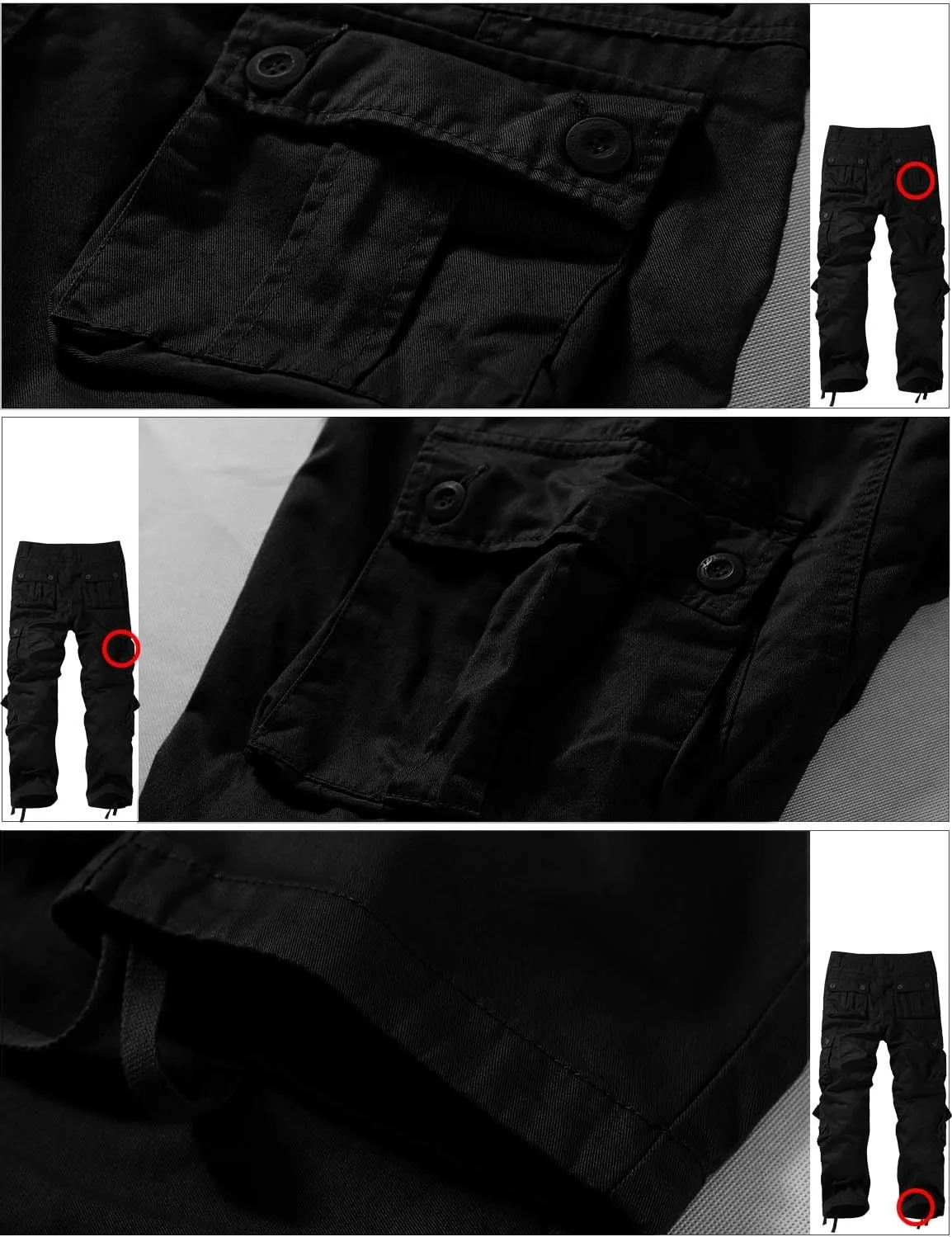 Match Men's Wild Camouflage Cargo Pants