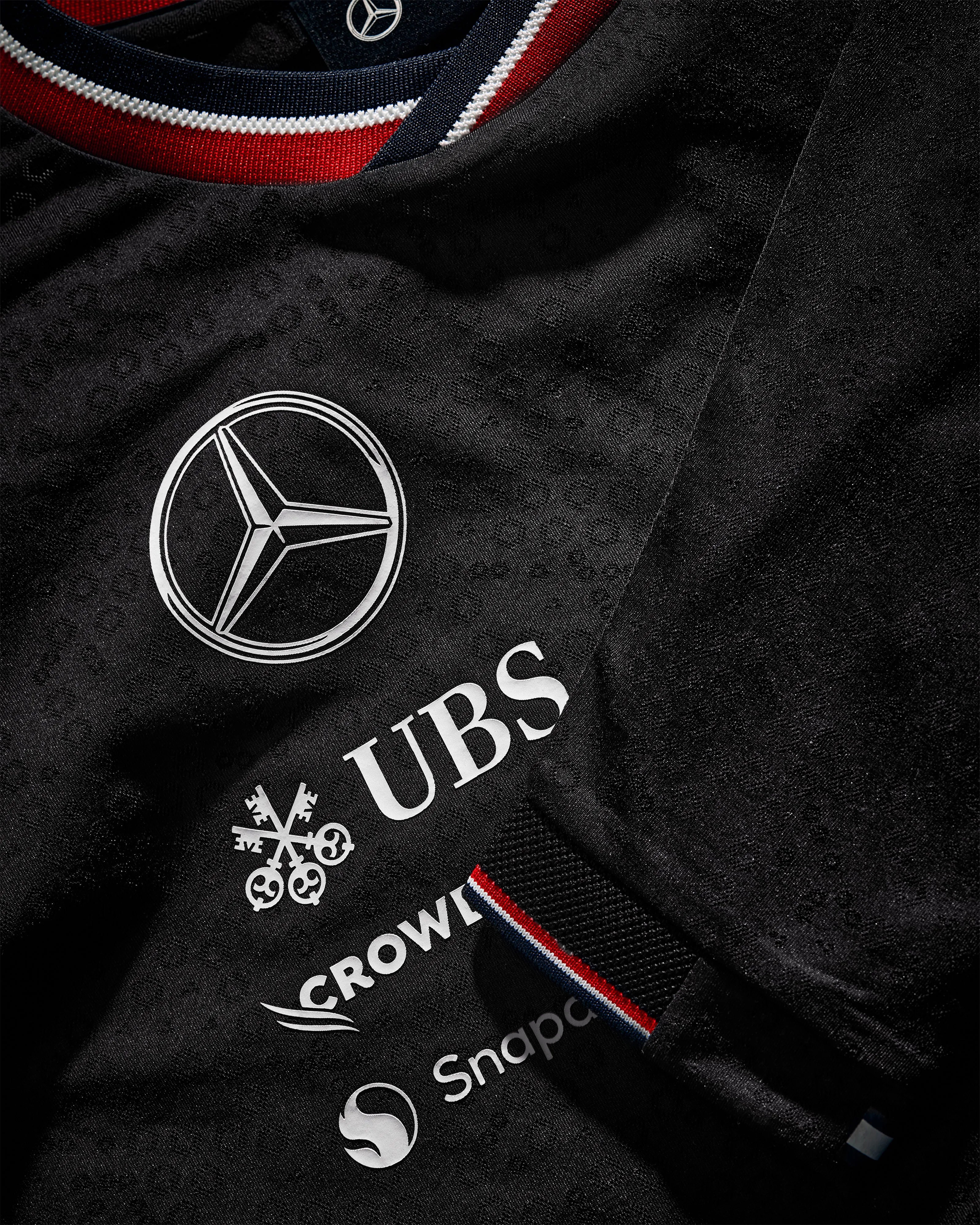 Mens 2024 Team Longsleeve Driver Tee Black