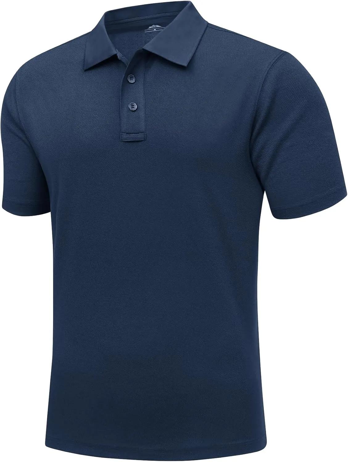 MOERDENG Men's Golf Polo Shirt Regular-fit Quick-Dry Performance Tactical Shirts Short and Long Sleeve Jersey Tennis Shirt