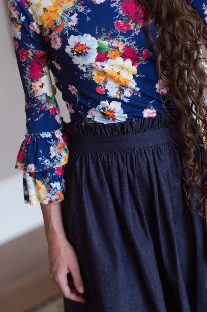 Ruffle Layering Top