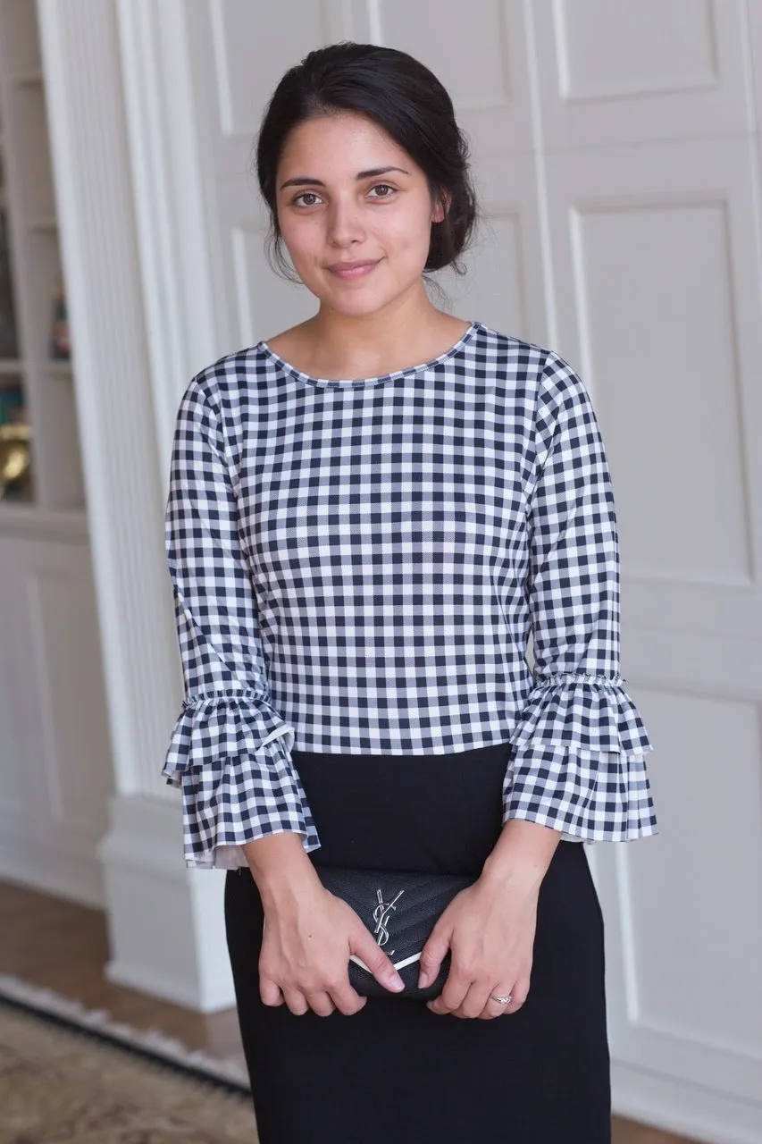 Ruffle Layering Top