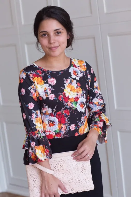 Ruffle Layering Top