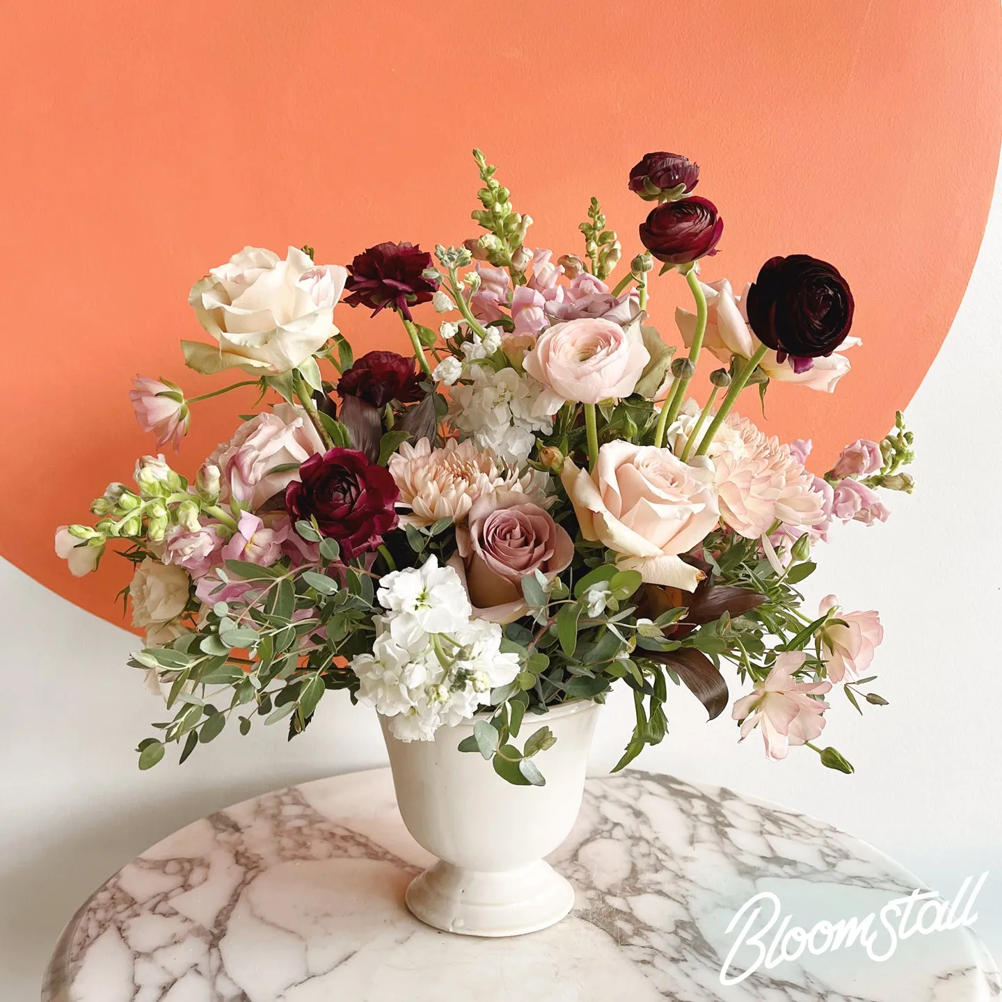 Seasonal Tribute Sympathy  Urn - Funeral Flower Arrangement - $150 to $300