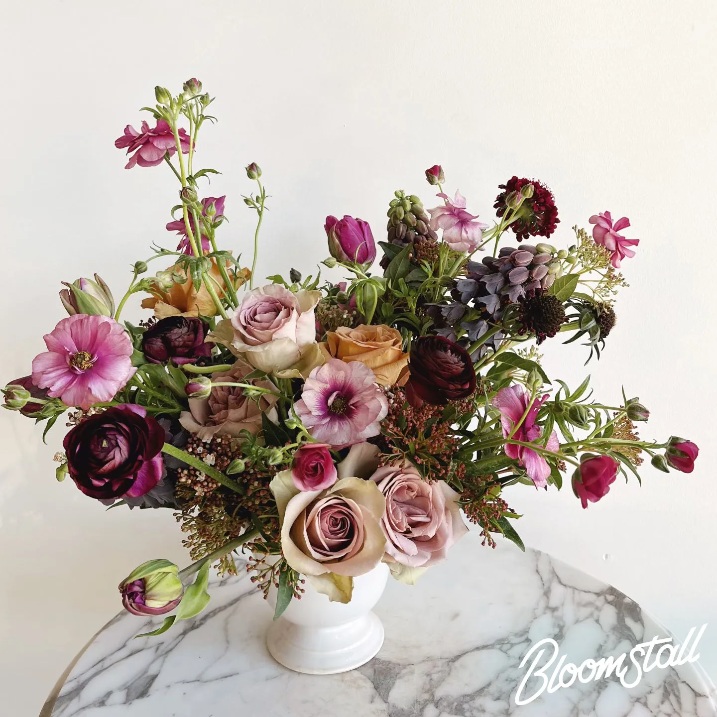 Seasonal Tribute Sympathy  Urn - Funeral Flower Arrangement - $150 to $300